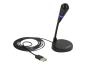 Preview: Delock Mikrofon - USB - Schwarz