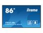 Preview: Iiyama ProLite LH8664UHS-B2AG - 218 cm (86") Diagonalklasse (217.4 cm (85.6")