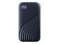 Preview: WD My Passport SSD WDBAGF0010BBL - SSD - verschlüsselt - 1 TB - extern (tragbar)