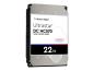 Preview: WD Ultrastar DC HC570 - Festplatte - verschlüsselt - 22 TB - intern - 3.5" (8.9 cm)