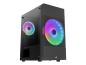 Preview: AEROCOOL ADVANCED TECHNOLOGIES AeroCool Atomic Lite - MT - micro ATX - Seitenteil mit Fenster (gehärtetes Gla