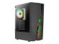 Preview: AEROCOOL ADVANCED TECHNOLOGIES AeroCool Wave - Mid tower - ATX - Seitenteil mit Fenster (gehärtetes Glas)