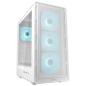 Preview: Cougar Gehäuse Midi-Tower Airface Pure PRO ARGB Weiß - Midi/Minitower - ATX