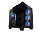 Preview: LC-Power 809B Dark Storm_X - Midi-Tower - E-ATX - Seitenteil mit Fenster (gehärtetes Glas)