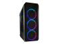 Preview: LC-Power Gaming 703B Quad-Lux - Tower - ATX - Seitenteil mit Fenster (gehärtetes Glas)