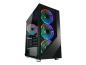 Preview: LC-Power Gaming 803B Shaded_X - Mid tower - ATX - Seitenteil mit Fenster (gehärtetes Glas)