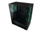 Preview: LC-Power Gaming 803B Shaded_X - Mid tower - ATX - Seitenteil mit Fenster (gehärtetes Glas)
