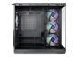Preview: Thermaltake View 380 TG ARGB - Mid tower - ATX - Seitenteil mit Fenster (gehärtetes Glas)