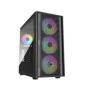 Preview: Cooler Master MasterBox 600 - Mid tower - E-ATX - Seitenteil mit Fenster (gehärtetes Glas)