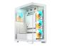 Preview: Gigabyte C500 PANORAMIC STEALTH ICE - Mid tower - ATX - Seitenteil mit Fenster (gehärtetes Glas)
