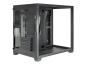 Preview: Inter-Tech C-501 Aspect - Tower - mini ITX / micro ATX - Seitenteil mit Fenster (gehärtetes Glas)