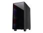 Preview: Inter-Tech X-608 Infinity Micro - Tower - micro ATX - Seitenteil mit Fenster (gehärtetes Glas)