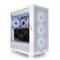 Preview: Thermaltake S Series S250 TG ARGB Snow - Mid tower - E-ATX - Seitenteil mit Fenster (gehärtetes Glas)