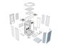 Preview: Thermaltake The Tower 300 Snow - Micro Tower - mini ITX / micro ATX - Seitenteil mit Fenster (gehärtetes Glas