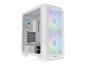 Preview: Thermaltake View 300 MX Snow - Mid tower - E-ATX - Seitenteil mit Fenster (gehärtetes Glas)