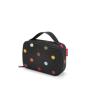 Preview: Reisenthel Thermocase Dots - 1,5 l - Schwarz - Aluminium - Polyester - Alufolie - 200 mm - 65 mm