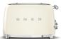 Preview: SMEG TSF03CREU - 4 Scheibe(n) - Cremefarben - Stahl - Tasten - Niveau - Drehregler - 50's Style - 2000 W