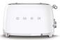 Preview: SMEG TSF03WHEU - 4 Scheibe(n) - Weiß - Stahl - Tasten - Niveau - Drehregler - 50's Style - 2000 W