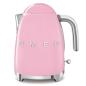 Preview: SMEG KLF03PKEU - 1,7 l - 2400 W - Pink - Edelstahl - Wasserstandsanzeige - Überhitzungsschutz