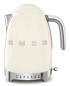 Preview: SMEG KLF04CREU - 1,7 l - 2400 W - Cremefarben - Kunststoff - Edelstahl - Regelbare Temperatur - Wasserstandsan