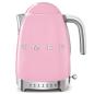 Preview: SMEG KLF04PKEU - 1,7 l - 2400 W - Pink - Kunststoff - Edelstahl - Regelbare Temperatur - Wasserstandsanzeige