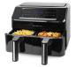 Preview: Emerio Smart Fryer AF-130376.1 - Heißluftfritteuse - 7,2 l - 50 °C - 200 °C - 60 min - Doppel