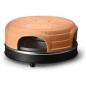 Preview: Emerio Pizzarette - 1 Pizza/Pizzen - Schwarz - Braun - 1100 W - 220 - 240 V - 50 / 60 Hz - CE