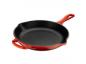 Preview: Le Creuset Brat- und Servierpfanne - Allzweckpfanne - Schwarz - Rot - Eisenguss - Keramik - Gas - Induktion - 