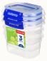 Preview: Sistema Plastics Sistema 881543 - Container - Oval - 0,4 l - Blau - Transparent - Neuseeland - 105 mm