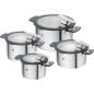 Preview: Zwilling Simplify - Schwarz - Silber - Edelstahl - Edelstahl - Schwarz - Silikon - Glas