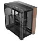 Preview: Antec Geh Full C8 Curve Wood E-ATX/ATX/M-ATX/ITX o.N. BK retail - Tower - ATX
