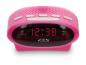 Preview: Lenco ICES ICR-210 - Radiouhr - pink
