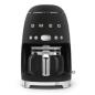 Preview: SMEG 50's Style Drypfilter kaffemaskine DCF02BLMEU Sort