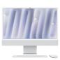 Preview: Apple iMac Z1EH 59.62cm Standardglas M4 10C CPU/10C GPU/16C N.E. SSD Gbit Eth MM NumKey TID DE Silber