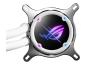 Preview: ASUS ROG STRIX LC II 240 ARGB - White Edition - Prozessor-Flüssigkeitskühlsystem - Kühlergröße: 240 mm - 