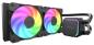 Preview: LC-Power Kühler LC-CC-240-B-ARGB JetFlow 1150/1151/1155/1156 - CPU-Kühler - AMD Sockel AM3 (Ph. II/Ath. II)