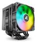 Preview: Sharkoon A60 RGB Dual-Tower-Luftkühler - CPU-Kühler - 30 dB