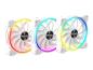 Preview: Alpenföhn Wing Boost 3 ARGB High Speed - White Edition - Gehäuselüfter - 120 mm - weiß (Packung mit 3)