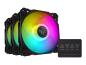 Preview: ASUS TUF Gaming TF120 ARGB - Gehäuselüfter - 120 mm - Schwarz (Packung mit 3)