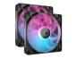 Preview: Corsair iCUE Link RX140 RGB Twin Starter Kit - Gehäuselüfter - 140 mm - Schwarz (Packung mit 3)