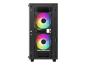 Preview: Deepcool CC360 ARGB - Tower - Mini-ITX - Seitenteil mit Fenster (gehärtetes Glas)