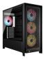 Preview: Corsair Geh Midi Frame 5000D RS ARGB Airflow Case Black - Tower - ATX