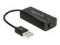 Preview: Delock Adapter USB 2.0 > LAN 10/100 Mb/s - Netzwerkadapter