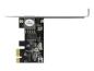 Preview: Delock Netzwerkadapter - PCIe 1.1 Low-Profile