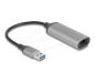Preview: Delock Netzwerkadapter - USB-A - 10M/100M/1G/2.5G/5G Gigabit Ethernet x 1