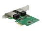 Preview: Delock PCI Express Card > 2 x Gigabit LAN - Netzwerkadapter
