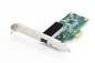 Preview: DIGITUS Single Port Gigabit Ethernet Netzwerkkarte, SFP, PCI Express, Intel Chipsatz