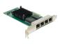 Preview: Inter-Tech Argus ST-7238 - Netzwerkadapter - PCIe 2.0 x4 Low-Profile