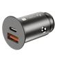 Preview: Techly Autoladegerät 5V 2p USB A USBC 38W
