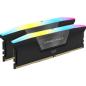 Preview: Corsair Vengeance RGB  - 32 GB - 2 x 16 GB - DDR5 - 5600 MHz - 288-pin DIMM - Schwarz